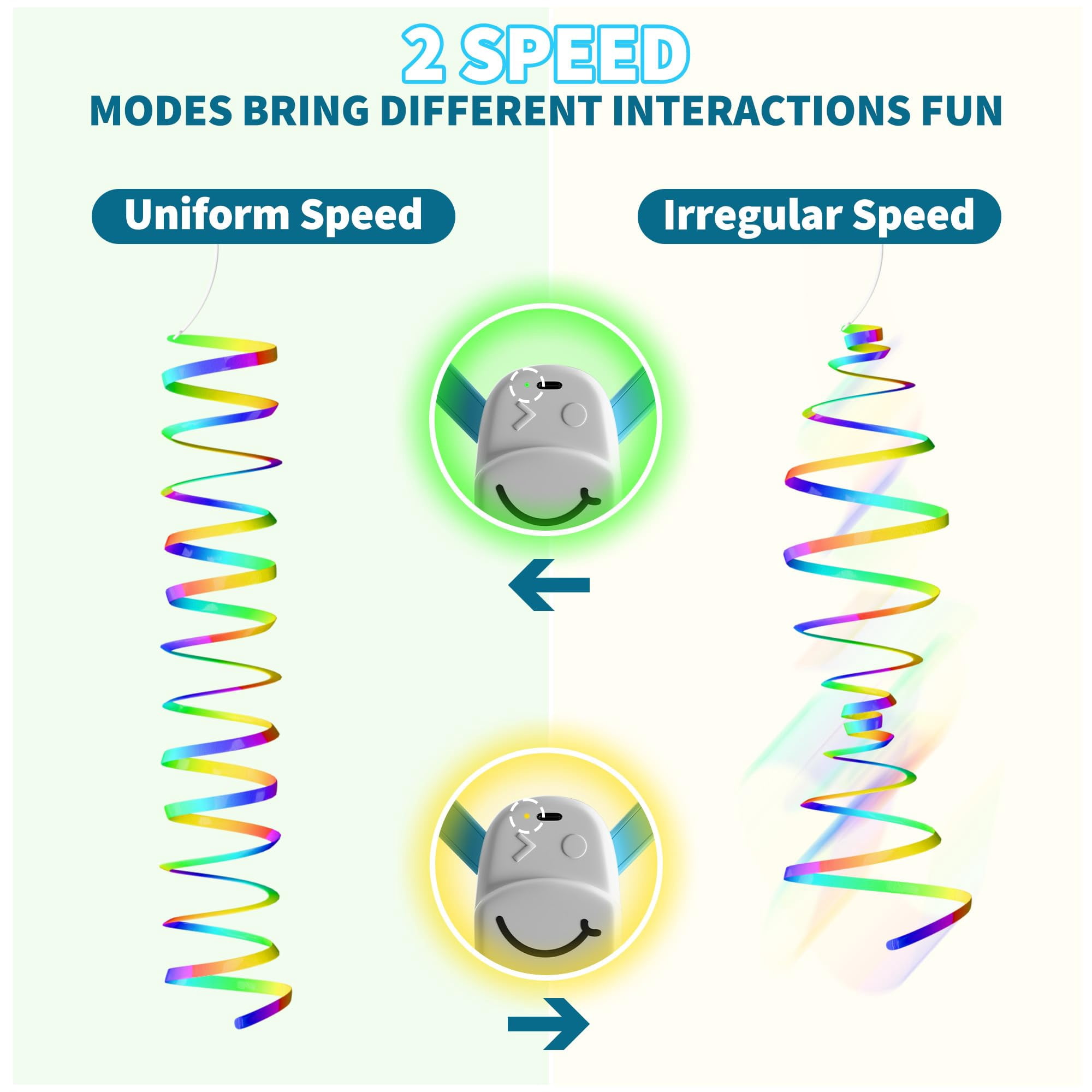 Interactive Cat Toys For Indoor Cats  Automatic Electric Door Hanging With 3 Interchangeable Accessories (feather Mouse Womm Toy) Motion Activated Usb Rechargeable Enrichment Bored