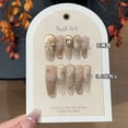 【Dream Sugar Talk】Autumn and winter light coffee color gradient cat's ...