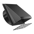 thumbnail image 3 of CoudarTitie Dryer Vent Cover Outside Replacement Accessories Heavy Duty Versatile Waterproof Black, 3 of 9