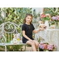 thumbnail image 6 of Arshiner Girls Shorts Set 2 Piece Ribbed Knit Summer Outfit Short Sleeve Top & Elastic Waist Shorts Casual Playwear, 6 of 6