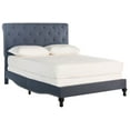 thumbnail image 4 of SAFAVIEH Hathaway Modern Tufted Bed Frame with Nail Heads, Queen, Navy, 4 of 8
