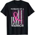 thumbnail image 1 of Mari d'Un Guerrier T-Shirt de Sensibilisation au Cancer du Sein - comme sur l'Image - S, 1 of 4