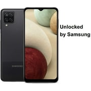 SAMSUNG Galaxy A12 A125U 32GB GSM / CDMA Unlocked Android Smartphone (US Version), Black