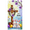 4A, variant on Watercolor Themed Easter Banner with Cross Bunnies Eggs and Flowers Background Decoration for Easter Party Church Events Family Gatherings Photo Backdrop Decor