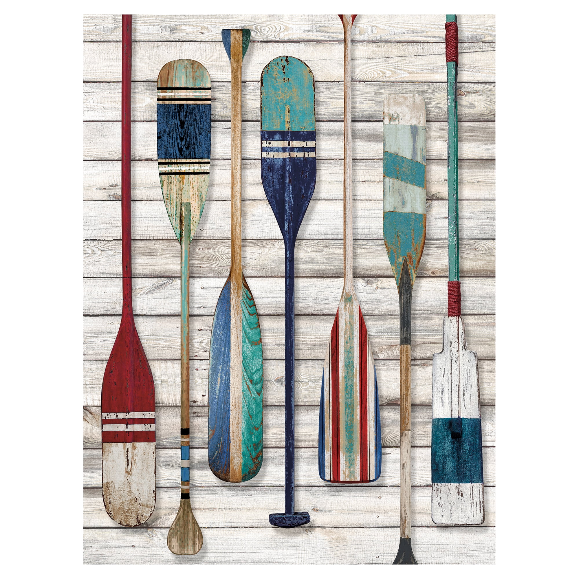 Above Board by Mark Chandon Paddles and Oars Canvas Art