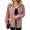 Pink #17, variant on Womens Corduroy Shackets Jacket Plus Size Long Sleeve Button Down Retro Shirts Blouses Tops With Chest Pocket 2XL