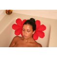 thumbnail image 3 of Living Health Products BTIF-002-10 2pcs Set - Inflatable Bath Cushion - Flower Red Terry Cloth, 3 of 4