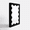 Black, variant on Wave Frame Mirror by Interior Moderna