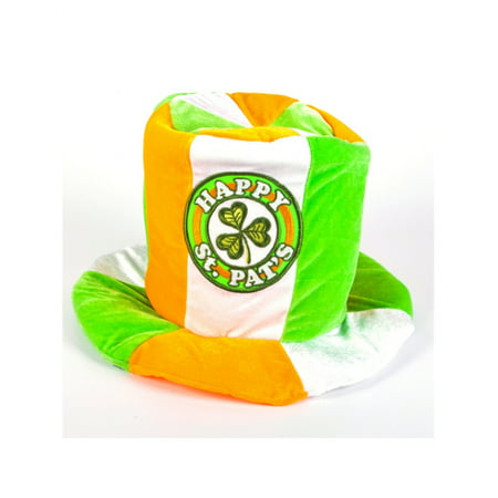 Saint Patricks Day Green Happy St. Pats Costume Irish Flag Top Hat