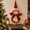 Red-A, variant on Ywbawe 21in Christmas Wreath with Lights Snowman Shaped Wicker Ring Christmas Tree Ornament for Home Door Hanging