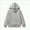 A154-Grey, variant on NIEWTR Little Girls Boys Solid Hoodies Sweatshirts Loose Casual Long Sleeve Pullover Hooded with Pockets for Little Girls Boys Winter Warm Pullover Sweatshirt for 5-6 Years