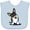 AE-Light Blue, variant on Inktastic Tri Color Corgi Boys or Girls Baby Bib