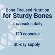 Life Extension Bone Restore with Vitamin K2, Bone Strength Calcium Supplement, 700 Mg of Calcium, 200 Mcg of Vitamin K2, 120 Capsules