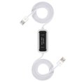 thumbnail image 1 of Amdohai Clavier Switch USB km 2 Ports Transfert de Données Partage Link Cable, 1 of 7