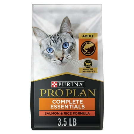 UPC: 0038100131188 | Purina Pro Plan High Protein Cat Food With Probiotics for Cats  Salmon and Rice Formula  3.5 lb. Bag