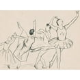 thumbnail image 2 of Wang, Melissa 24x19 White Modern Wood Framed Museum Art Print Titled - La Ballerine II, 2 of 4