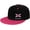 Pink, variant on Wait I See A Bug Flat Bill Hats Contrast Hip Hop Baseball Cap Unisex Snapback Rock Caps