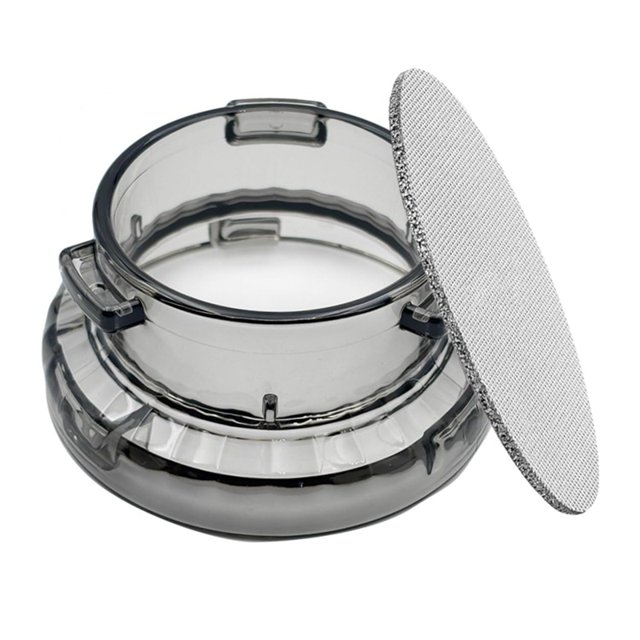 Embudo Dosificador de Espresso de 54 mm y Juego de Rejilla de Disco para Portafiltros 8series y Bambino Espresso