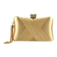 thumbnail image 3 of Evening Bag for Women Rhinestone Clutch Bag Portable Pocket Handbag Shoulder Bag Aureate, 3 of 8