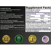 height growth maximizer capsules for bone density MADE IN USA