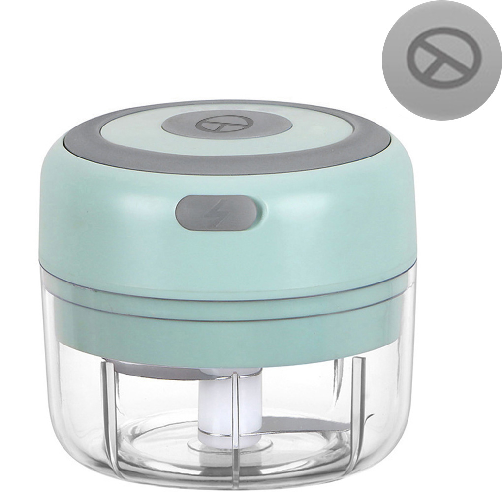 Electric Garlic Grinder Portable Food 