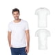 thumbnail image 2 of Playera para Caballero Yazbek Color Blanco 100% Algodón Talla Mediana 3 piezas, 2 of 3