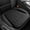 Black, variant on EGYMEN Car Seat Cushion, 20"x20" Universal Breathable Leather Pad, Four Season Comfortable Seat Cover