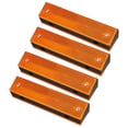 thumbnail image 1 of 4pcs Reflective Road Markers For Driveway Safety Visible Reflectors For Road And Pavement Ideal For Highway And Emergency Use, 1 of 8