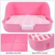thumbnail image 4 of Bunny Pet Litter Box Rabbit Training Toilet Cage Toilet Tray Small Animals Litter Box, 4 of 4