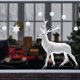thumbnail image 3 of Etiqueta de Navidad Decoración de la ventana Blanco Gran alce Etiqueta de la ventana Copo de nieve Ventana Mural PVC Extraíble Etiqueta electrostática Pegatinas de Navidad Fason LL-1566, 3 of 6