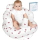 thumbnail image 1 of Asiento Inflable para Niños, Respaldo Inflable Sofá Plegable, Sillas de Baño, Bomba De Aire Incorporada, para Que los Niños Jueguen, Coman, Se Bañen,Hogar,Viaje(Fresa), 1 of 3