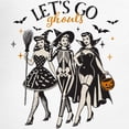 thumbnail image 3 of CafePress - Vintage Pin Up Girls Let's Go Ghouls Halloween - Men's Light Loose Fit Cotton Pajama Set, 3 of 7