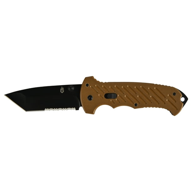 Gerber Gear 06 Fast, Assisted Opening Clip Folding Knife, with Serrated ...