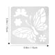 thumbnail image 3 of 25pcs mariposas tablones de pared plantillas de tinta DIY mariposas pintura plantilla, 3 of 4