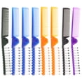 thumbnail image 1 of 8pcs peine plegable peine plegable peine plegable peinado antiestático peinado largo peine recta para viajes (color al azar), 1 of 4