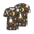 thumbnail image 6 of Rocae Gnome Insect Frog for Breathable Men's Baseball T-Shirt Fashionable Casual Baseball Jersey, Moisture-wicking Sportswear XX-Large, 6 of 9