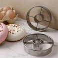 thumbnail image 3 of DIY Stainless Steel Donut Mold Cake Decorating Baking Tool Desserts Bread Cutter Maker Kitchen Home Baking Supplies, 3 of 5