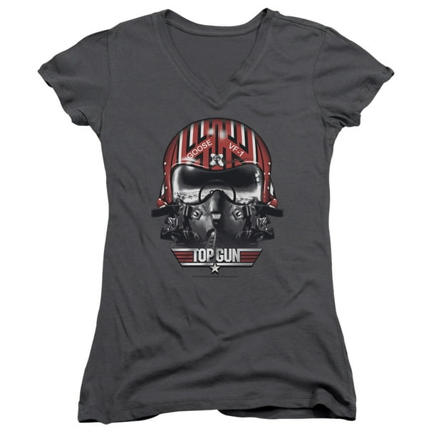 Trevco Top Gun Goose Helmet Juniors Cap Sleeve V Neck Shirt Medium Walmart Com Walmart Com Trevco Top Gun Goose Helmet Juniors Cap Sleeve V Neck Shirt Medium Walmart Com Walmart Com