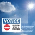 thumbnail image 6 of (2 Pack) Chemical Spray In Progress Sign, 6 of 7