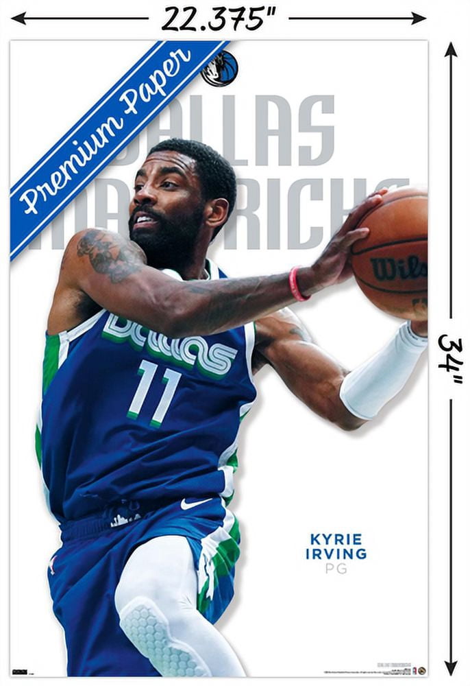 NBA Dallas Mavericks - Kyrie Irving Feature Series 23 Wall Poster, 22.375" x 34"