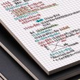 thumbnail image 5 of A 4 Quads Ruled Graph Paper Pad Graph Paper Notebook Math Paper Pad 80 Sheets Graph Paper Pad, 5 of 8