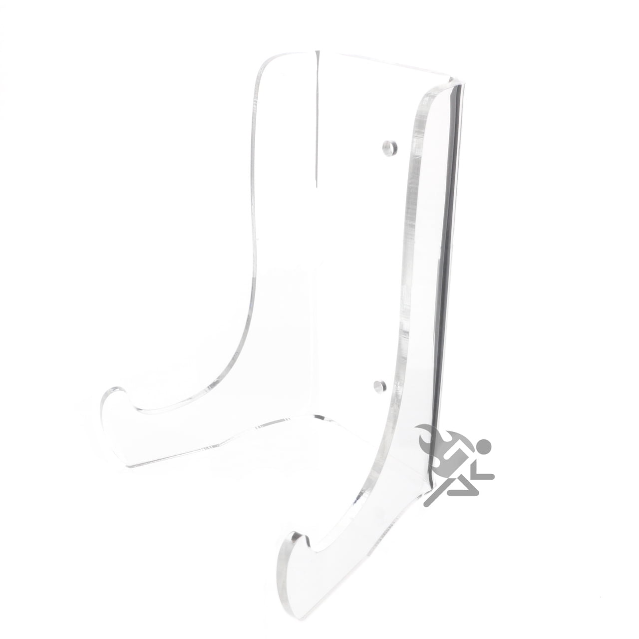 2-5/8" Clear Acrylic High Back Cradle Display Stand Easel w/ Deep Shelf Qty 6 