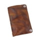 thumbnail image 5 of Cartera para hombre con cremallera, tarjetero delgado, regalo del Día del Padre, 8 ranuras para tarjetas Marrón, 5 of 9