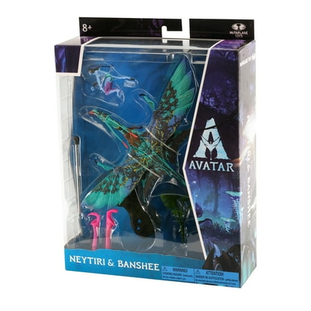 McFarlane Toys - Avatar World of Pandora Character with Vehicle - Seze Banshee & Neytiri