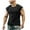 Black, variant on EQWLJWE Men Sleeveless Muscle Workout T Shirt,Gym Bodybuilding Tee Top Solid Color Slim Fit Breathable Athletic Vacation Shirts Gift Blue M