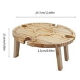 thumbnail image 4 of Uinagy Outdoor Folding Table and Chairs Mini Picnic Table Beach Table, 4 of 5
