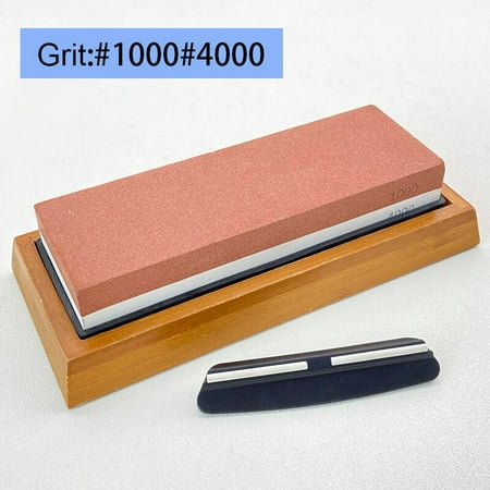 

3000/10000 Grit Sharpening Stone Wet Water Whetstone Professional Knife Sharpener Fixed Angle System Polishing Grinder Set Tools