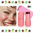 thumbnail image 4 of Jelly Lipstick Powder Blusher, Transparent Cheek Stains, Natural Plant Extracts Moisturizing Long Lasting Color Development, Easy To Apply Watercolor Paint Finish Makeup, 4 of 8