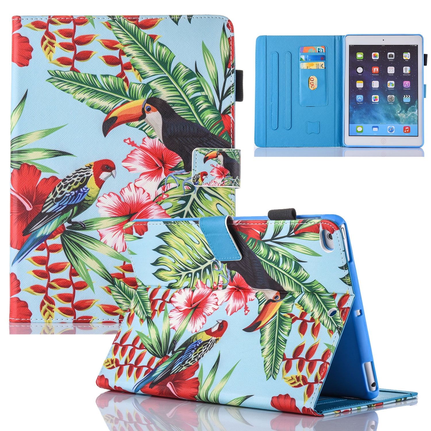 iPad Air Case, Allytech Cute Pattern Slim Fit Lightweight Protective