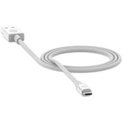 mophie Fast Charge USB-A Cable to Micor-USB - 1M Cable - White
